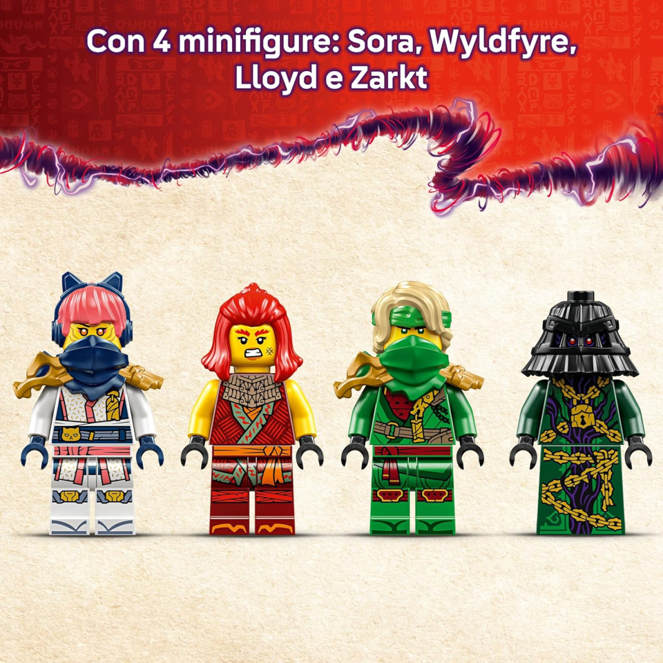 LEGO Ninjago Rontu Drago Maestro con Lloyd e Sora 71842