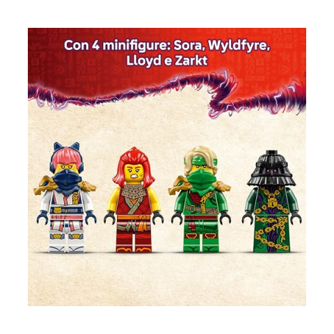 LEGO Ninjago Rontu Drago Maestro con Lloyd e Sora 71842