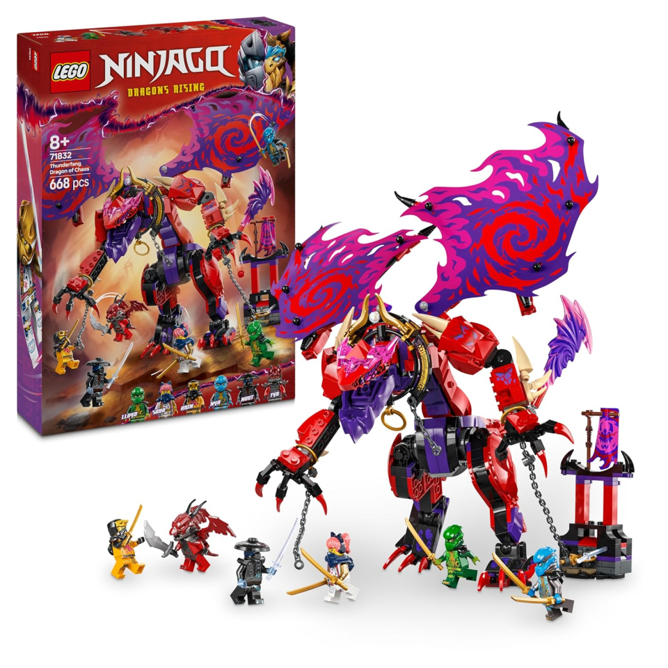 LEGO Ninjago Thunderfang Drago del Caos 71832