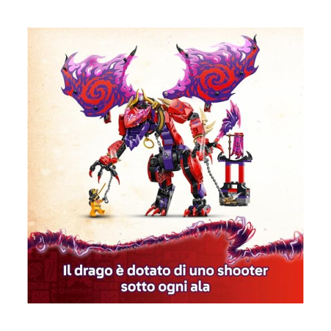 LEGO Ninjago Thunderfang Drago del Caos 71832