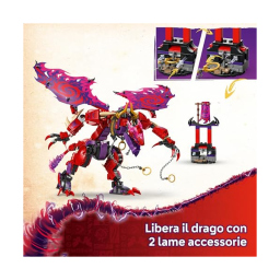 LEGO Ninjago Thunderfang Drago del Caos 71832