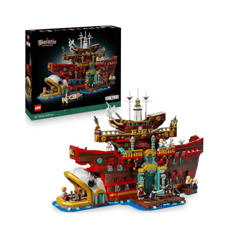 LEGO ONE PIECE Baratie Ristorante Galleggiante 75640 con 10 Minifigure