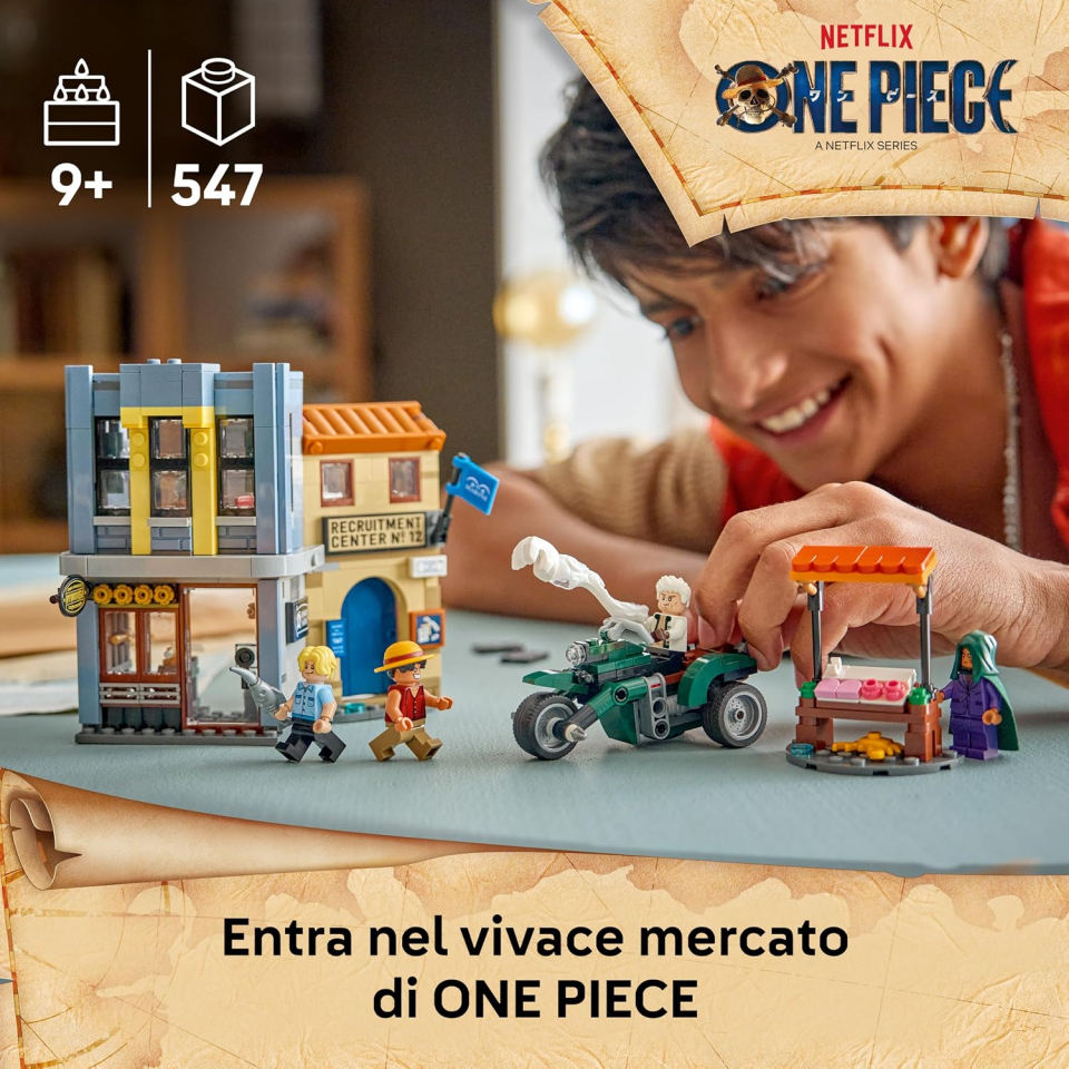 LEGO ONE PIECE Resa dei conti con Capitano Smoker