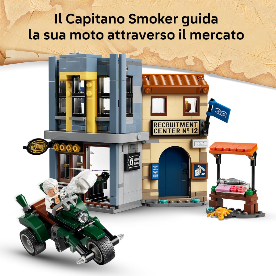LEGO ONE PIECE Resa dei conti con Capitano Smoker