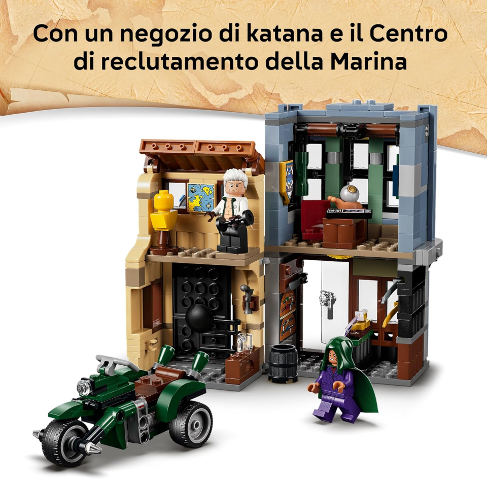 LEGO ONE PIECE Resa dei conti con Capitano Smoker