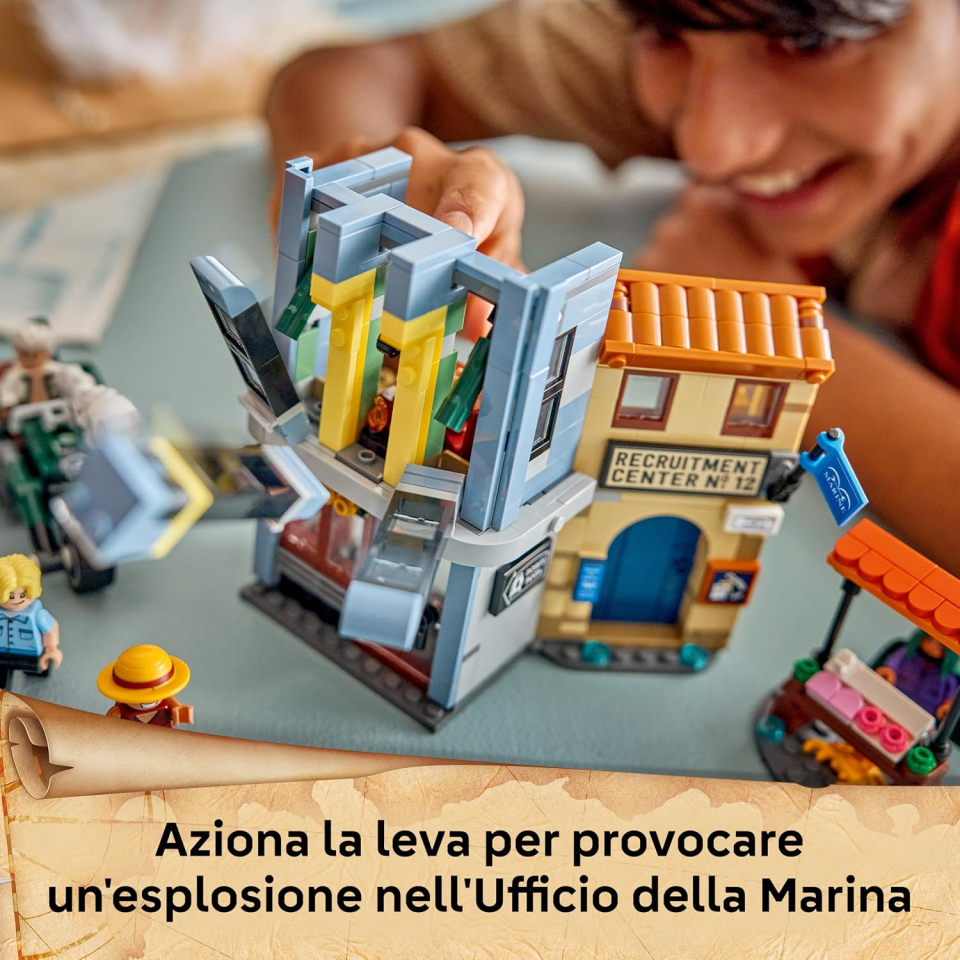 LEGO ONE PIECE Resa dei conti con Capitano Smoker