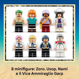 LEGO ONE PIECE Nave da Guerra di Garp