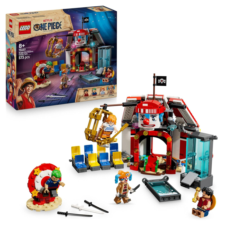 LEGO ONE PIECE tenda del circo di Bagy il Clown
