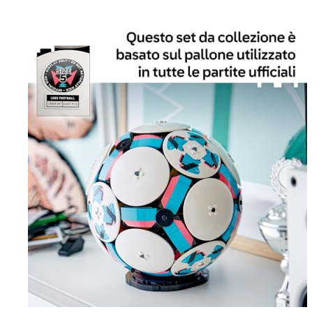 LEGO Editions Pallone da Calcio 3D con Mini-Stadio 43019