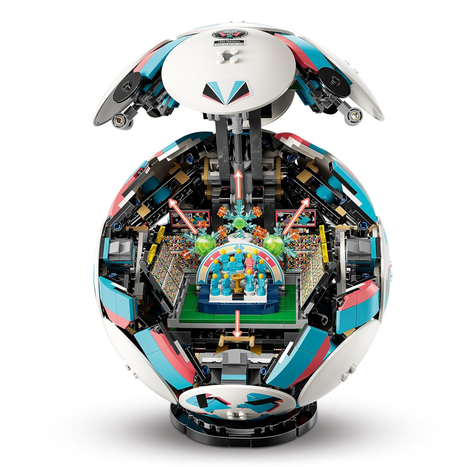 LEGO Editions Pallone da Calcio 3D con Mini-Stadio 43019
