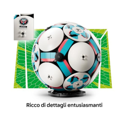 LEGO Editions Pallone da Calcio 3D con Mini-Stadio 43019