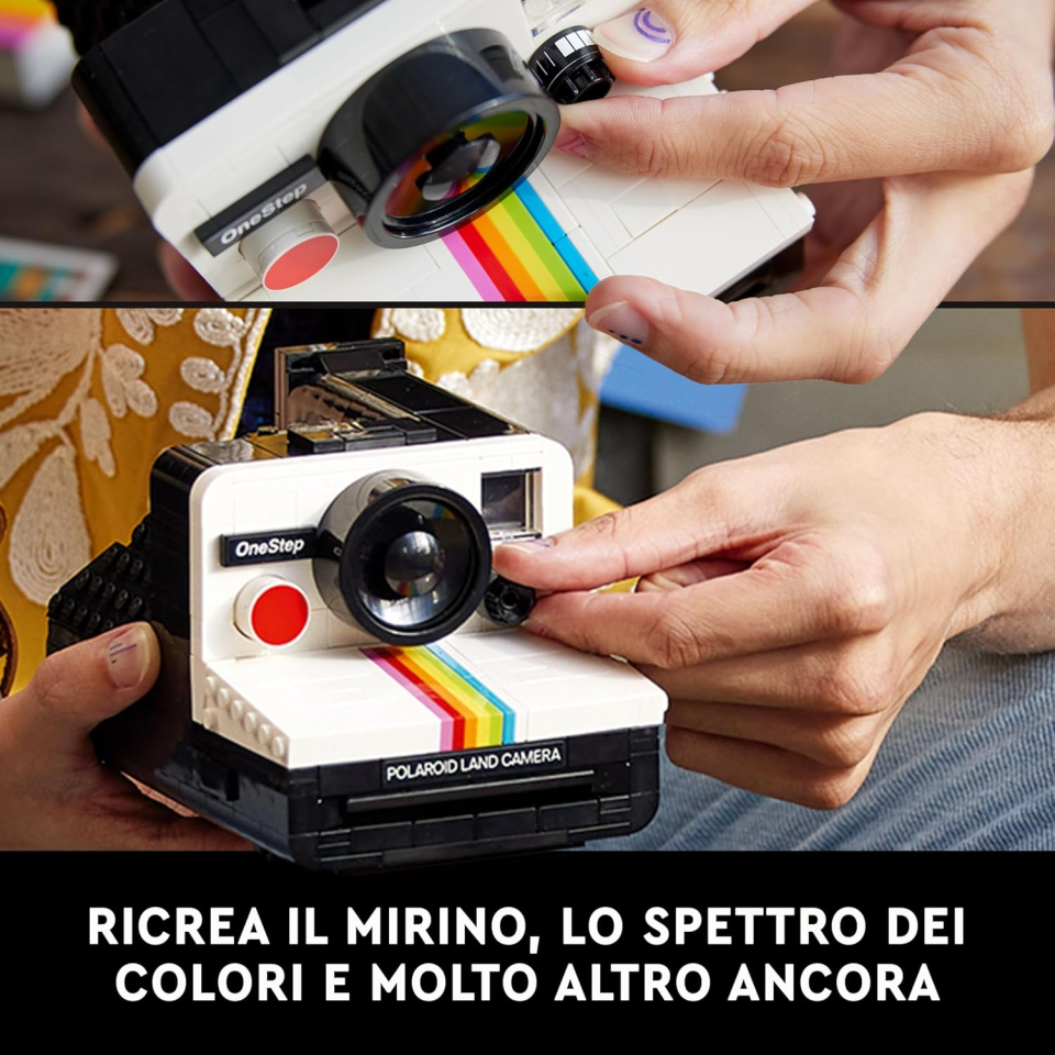 LEGO Ideas Fotocamera Polaroid OneStep SX-70 (21345)