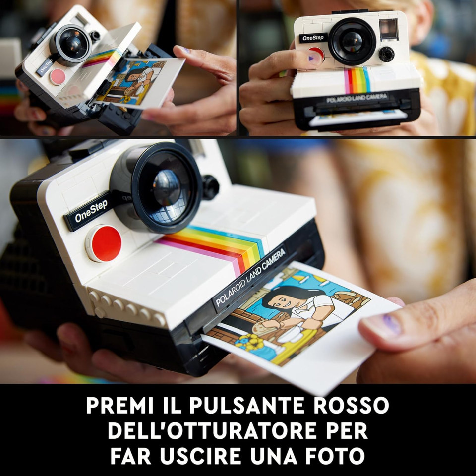 LEGO Ideas Fotocamera Polaroid OneStep SX-70 (21345)