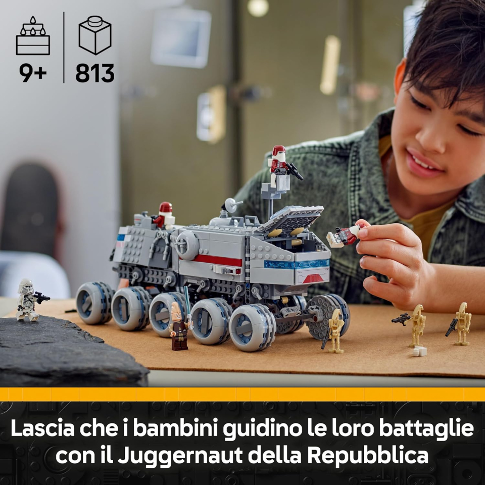 LEGO Star Wars Republic Juggernaut 75413 – Veicolo Clone Wars