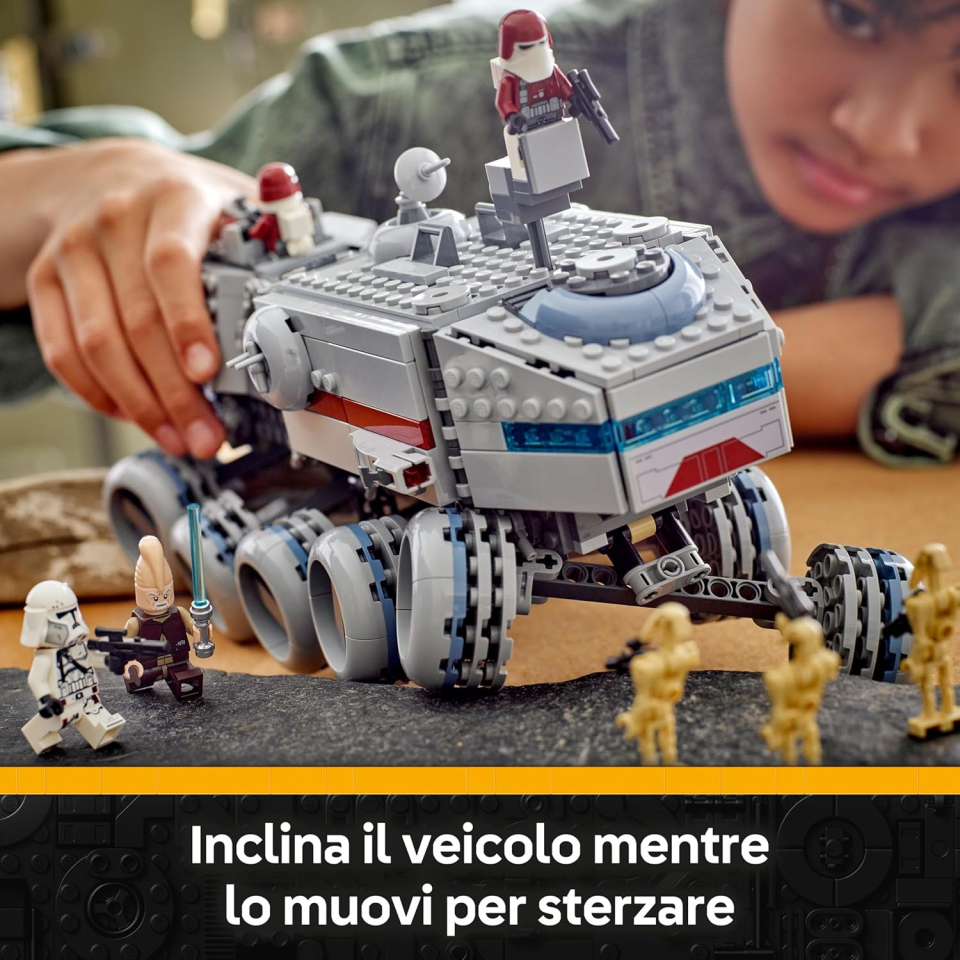 LEGO Star Wars Republic Juggernaut 75413 – Veicolo Clone Wars
