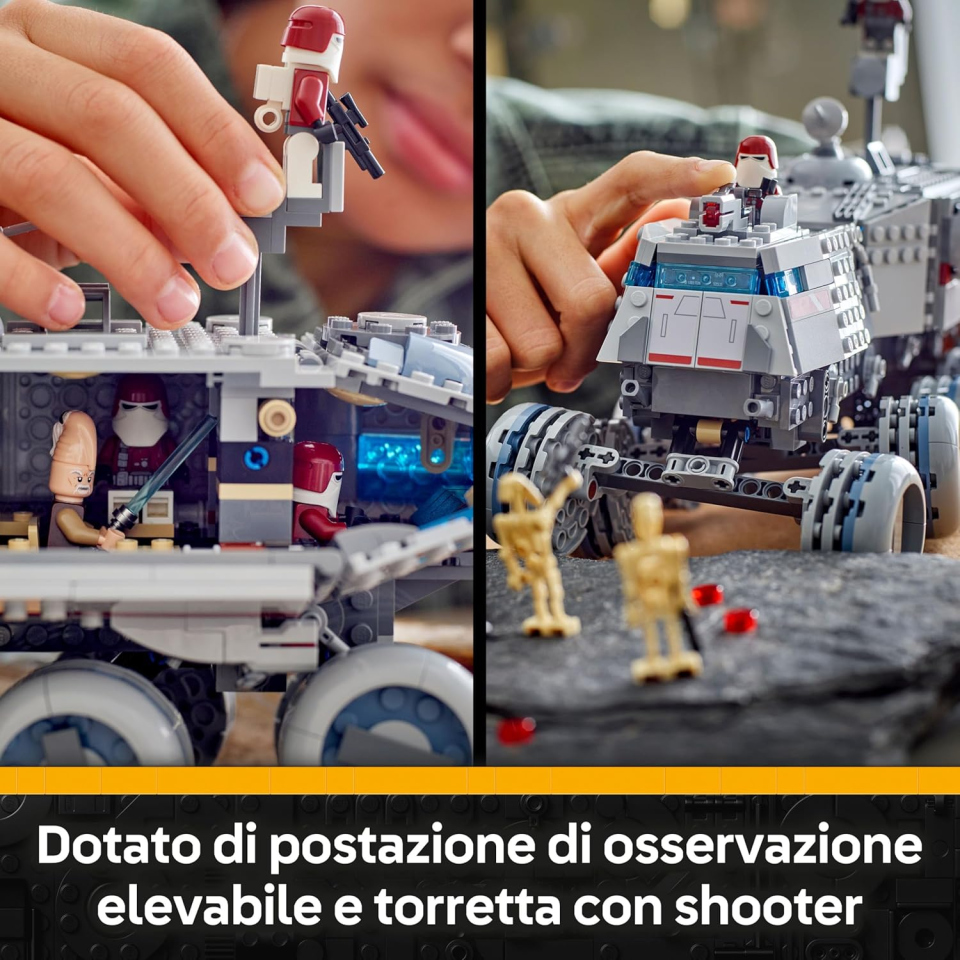 LEGO Star Wars Republic Juggernaut 75413 – Veicolo Clone Wars