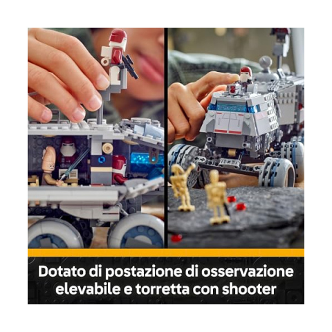 LEGO Star Wars Republic Juggernaut 75413 – Veicolo Clone Wars