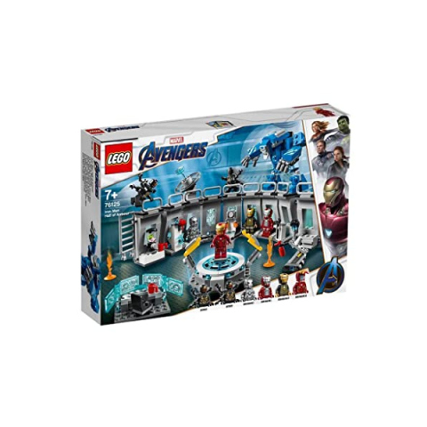 LEGO Marvel Sala delle Armature di Iron Man 76125