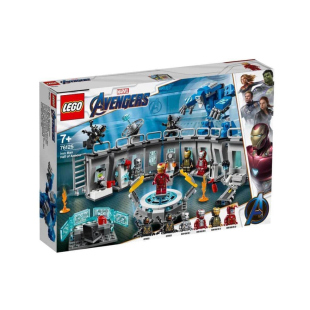LEGO Marvel Sala delle Armature di Iron Man 76125