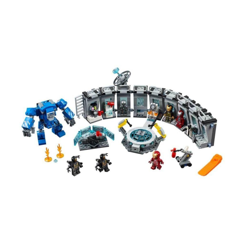 LEGO Marvel Sala delle Armature di Iron Man 76125