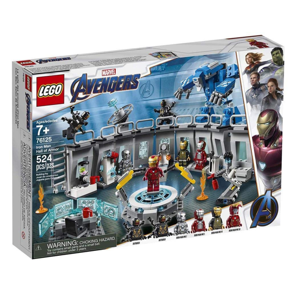 LEGO Marvel Sala delle Armature di Iron Man 76125