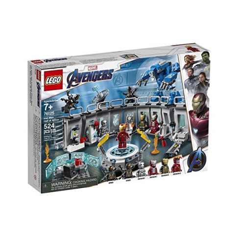 LEGO Marvel Sala delle Armature di Iron Man 76125