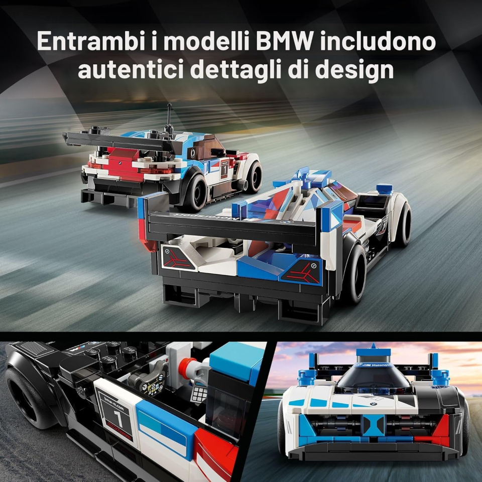 LEGO Speed Champions BMW M4 GT3 e M Hybrid V8