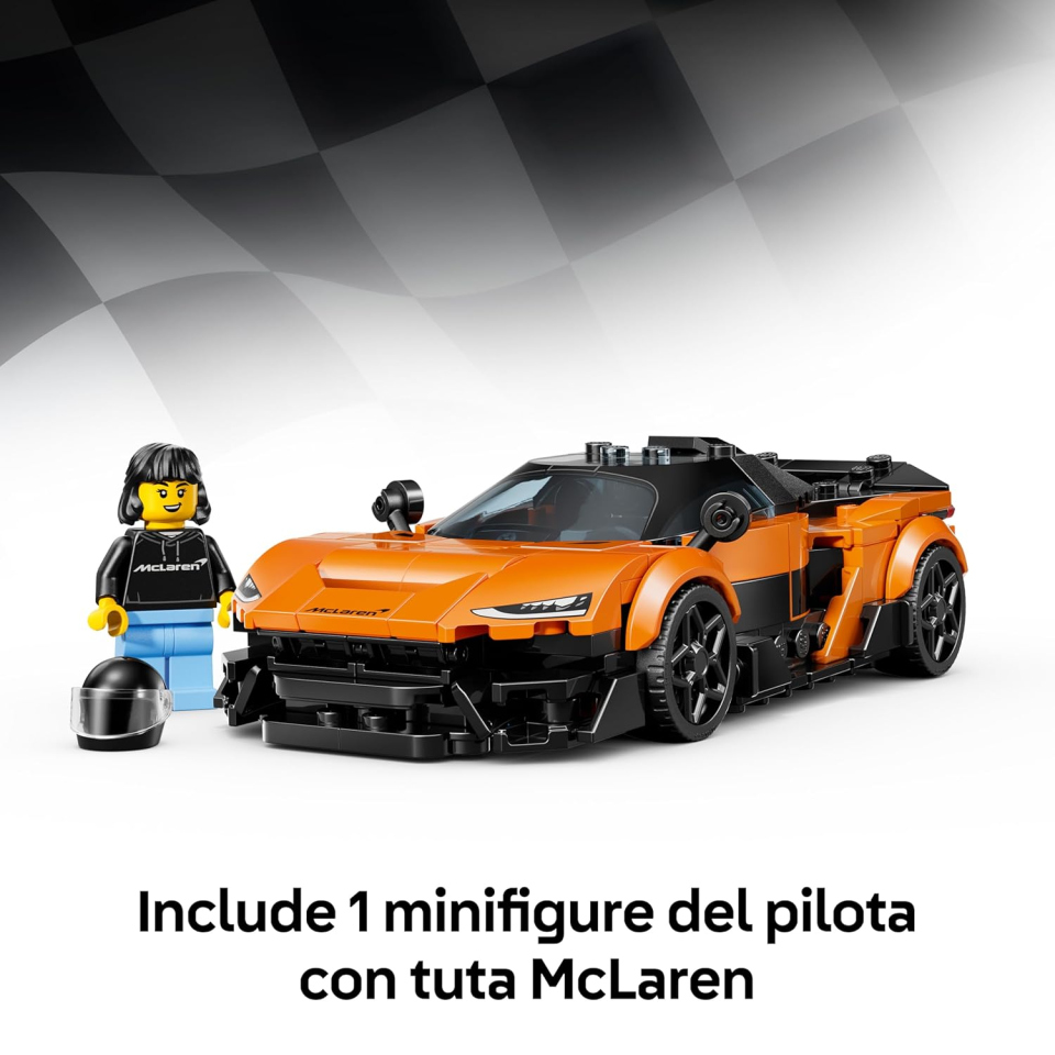 LEGO Speed Champions McLaren W1 – Set Costruzioni Auto Sportiva 77257