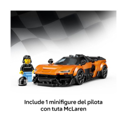 LEGO Speed Champions McLaren W1 – Set Costruzioni Auto Sportiva 77257