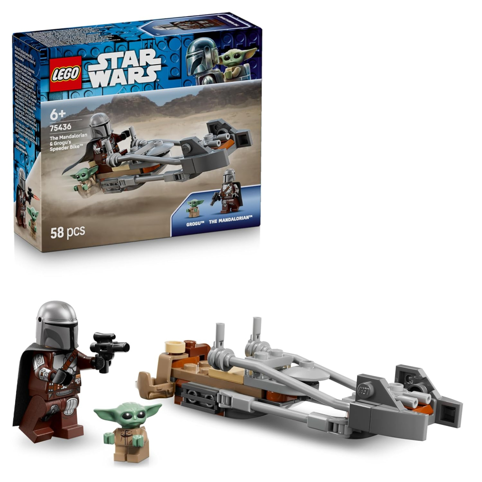 LEGO Star Wars Speeder Bike del Mandaloriano e Grogu 75436
