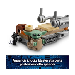 LEGO Star Wars Speeder Bike del Mandaloriano e Grogu 75436