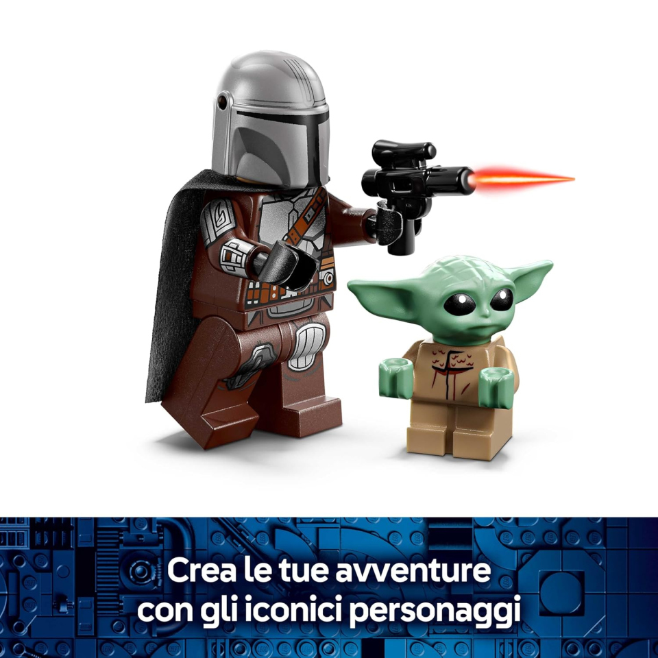 LEGO Star Wars Speeder Bike del Mandaloriano e Grogu 75436