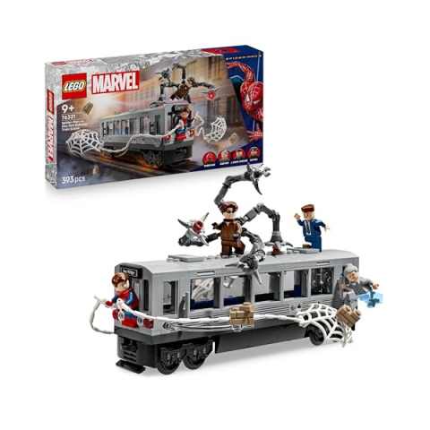 LEGO Marvel Spider-Man vs Doc Ock Duello sul Treno 76321