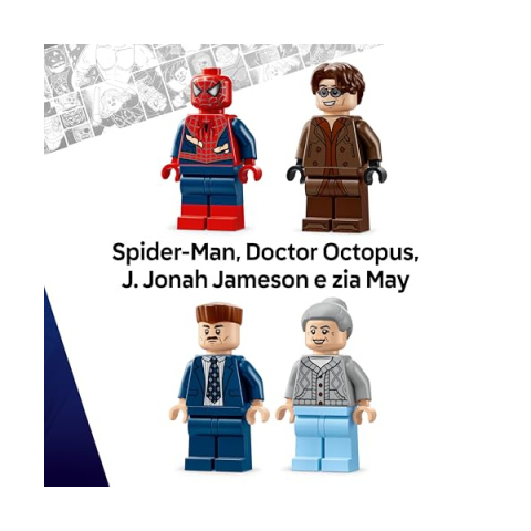 LEGO Marvel Spider-Man vs Doc Ock Duello sul Treno 76321