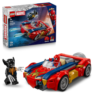 LEGO Marvel Auto di Spider-Man vs. Venomized Wolverine 76336