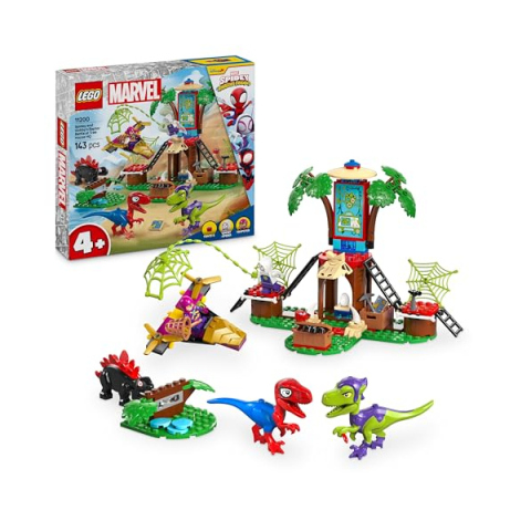 LEGO Marvel Spidey Quartier Generale Albero con Dinosauri 11200