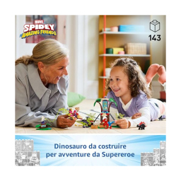 LEGO Marvel Spidey Quartier Generale Albero con Dinosauri 11200