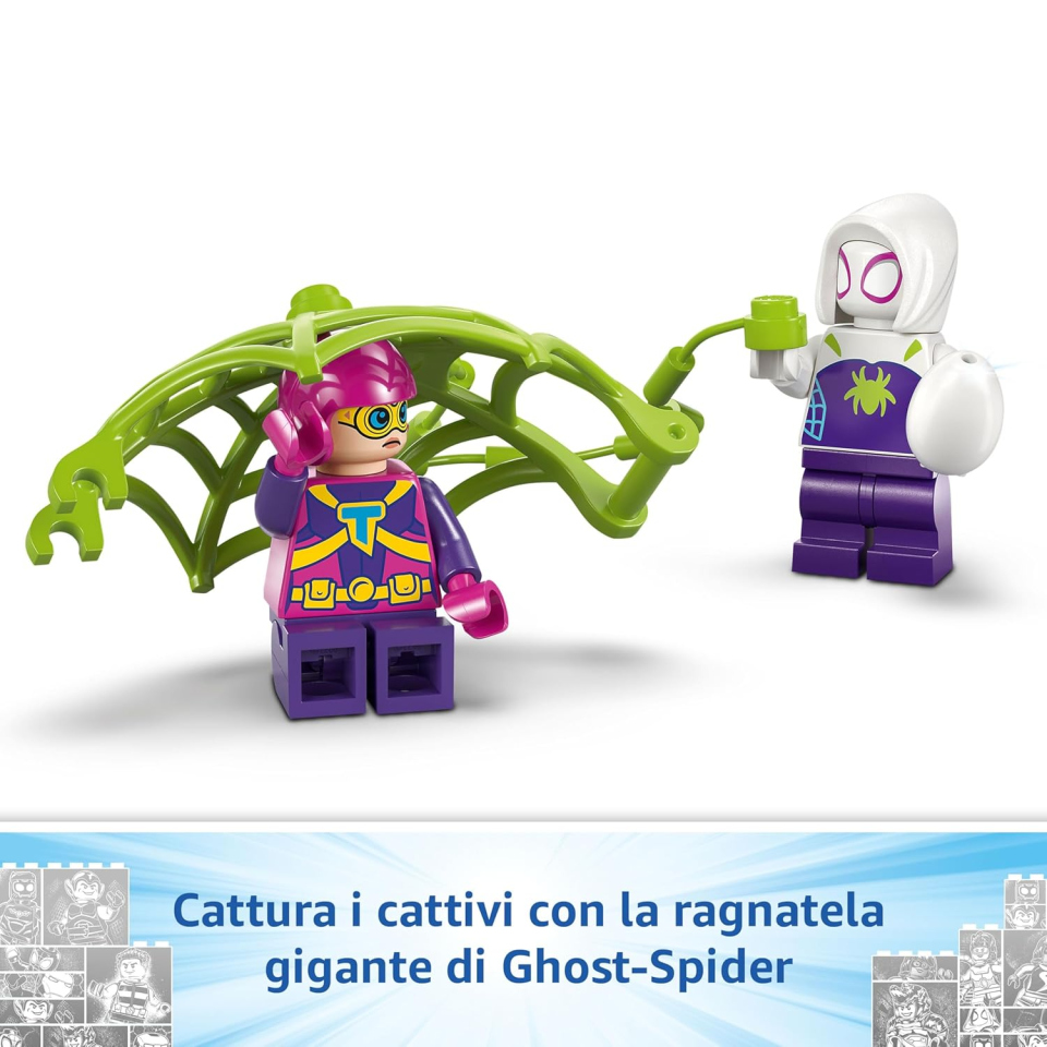 LEGO Marvel Spidey Quartier Generale Albero con Dinosauri 11200