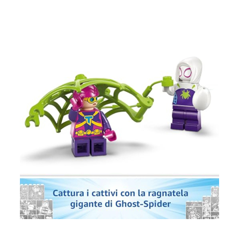 LEGO Marvel Spidey Quartier Generale Albero con Dinosauri 11200