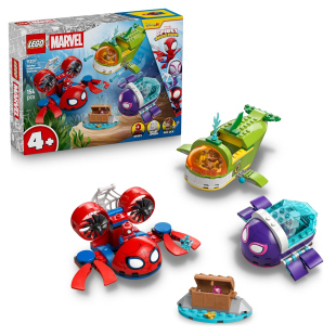 LEGO Marvel Spidey Veicoli Subacquei 11207 – 3 Sottomarini e Minifigure