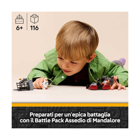 LEGO Star Wars 75449 Battle Pack Assedio di Mandalore