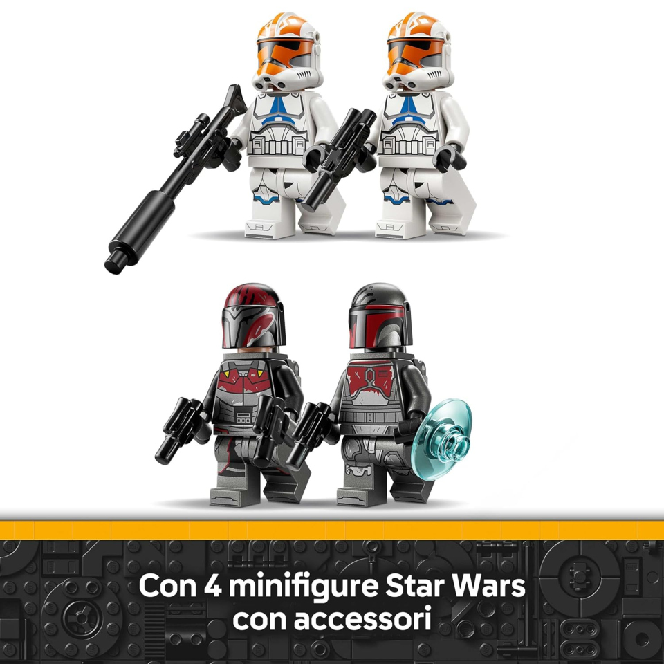LEGO Star Wars 75449 Battle Pack Assedio di Mandalore