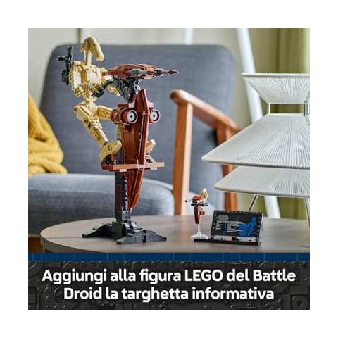 LEGO Star Wars Battle Droid con STAP – Action Figure da Costruzione
