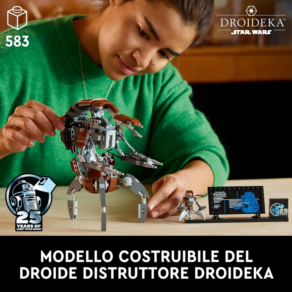 LEGO Star Wars Droideka – Droide Distruttore da Collezione