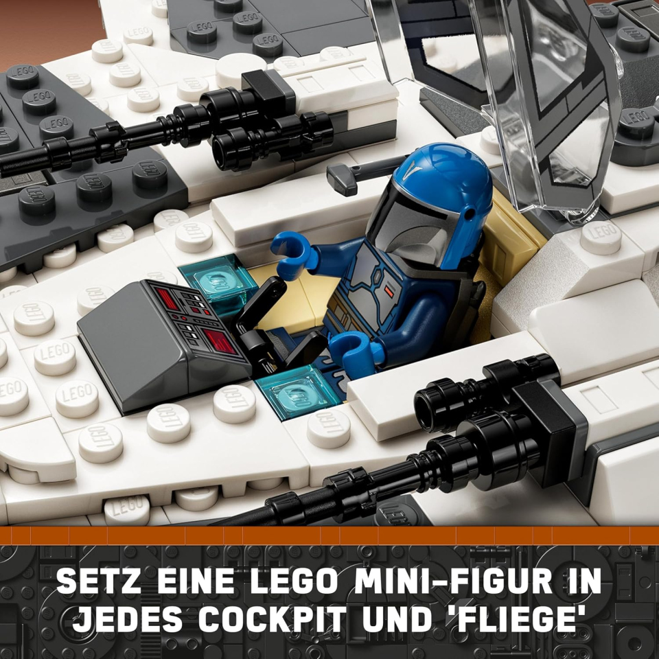 LEGO Star Wars Fang Fighter Mandaloriano vs TIE Interceptor 75348