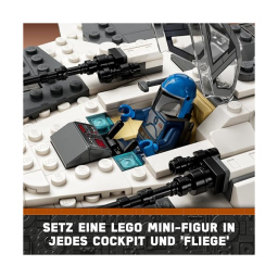 LEGO Star Wars Fang Fighter Mandaloriano vs TIE Interceptor 75348