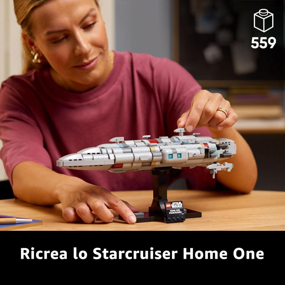 LEGO Star Wars Home One Starcruiser – Set da Collezione per Adulti