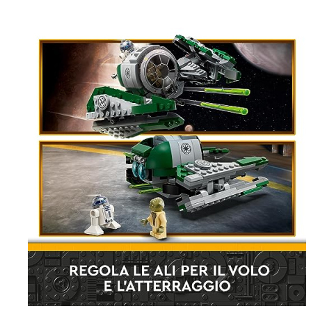 LEGO Star Wars Jedi Starfighter di Yoda – Set 75360