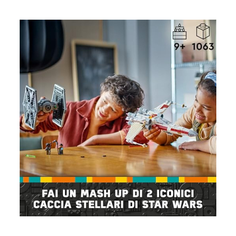 LEGO Star Wars Mash-up TIE Fighter e X-Wing 75393