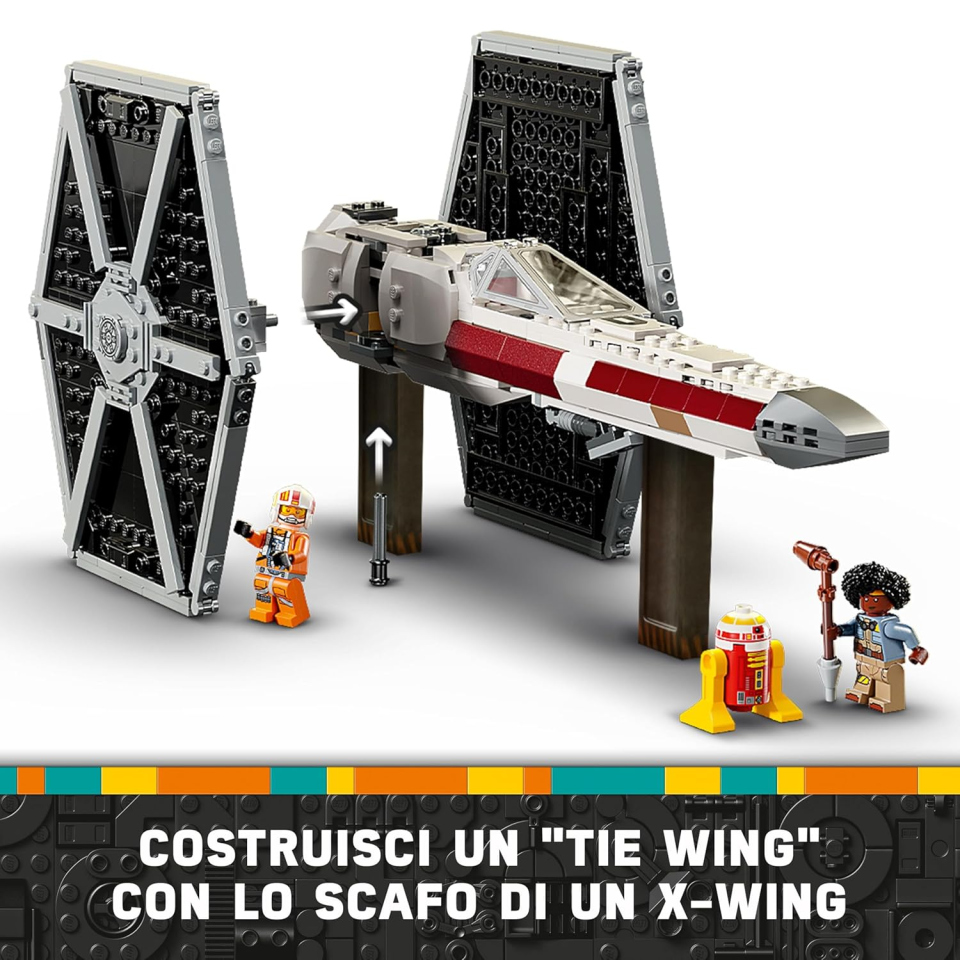 LEGO Star Wars Mash-up TIE Fighter e X-Wing 75393
